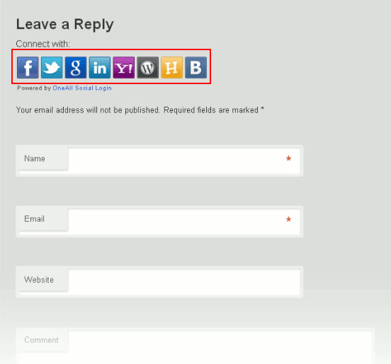 WP Social Comments
