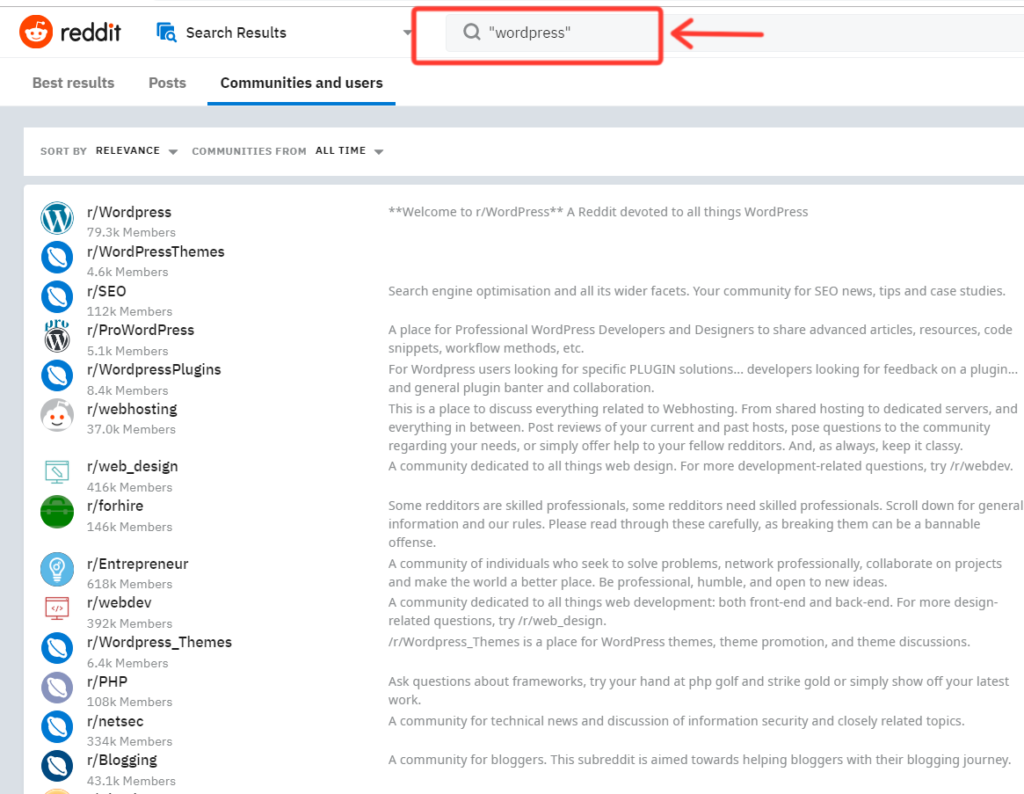WordPress Online Forums