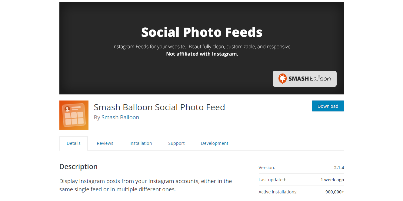 Social Media Plugins - Smash Balloon