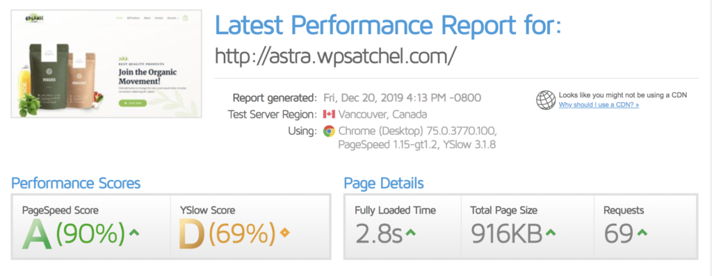 hypercache plugin speedtest results