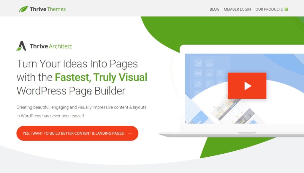 thrive homepage