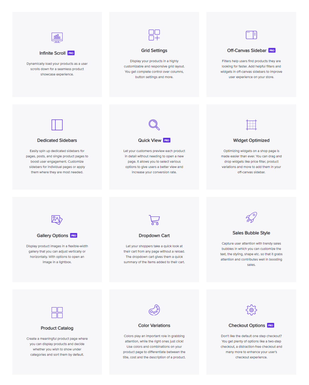 Astra theme WooCommerce options