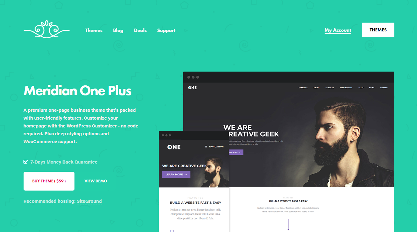 Best WooCommerce Themes - Meridian One Plus