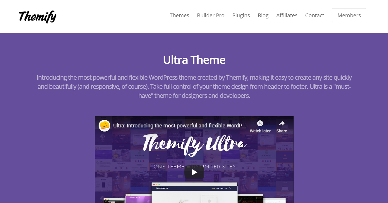Best WooCommerce Themes - Ultra