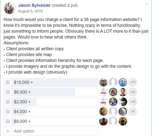 freelance developer site build poll 2