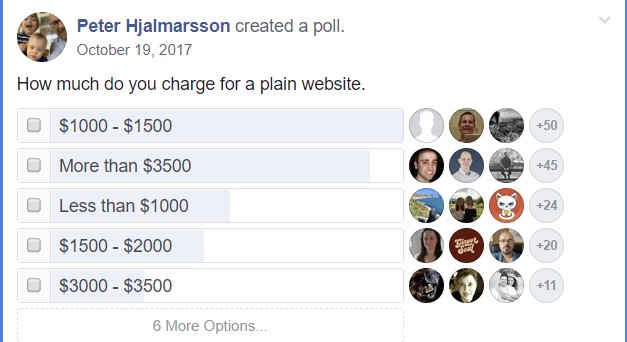 freelance developer site build poll 3