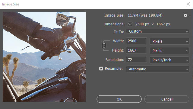 photoshop settings